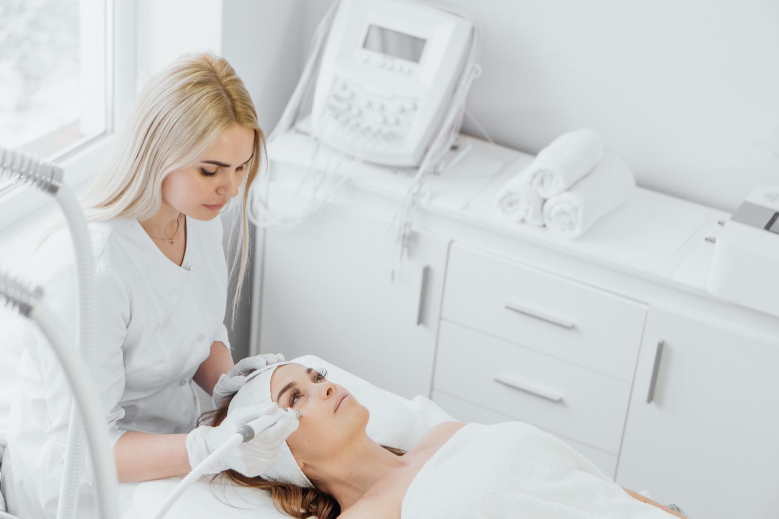 A skin rejuvenation treatment at Antiage Institute in Houston